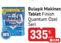 FİNİSH QUANTUM ÖZEL SERİ BULAŞIK MAKİNESİ TABLETİ 80'Lİ